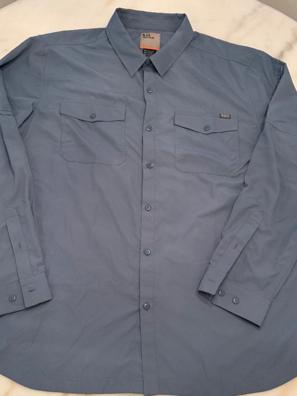 5.11 / XXL / Blue / Long Sleeve Freedom Flex Shirt (Never Worn)